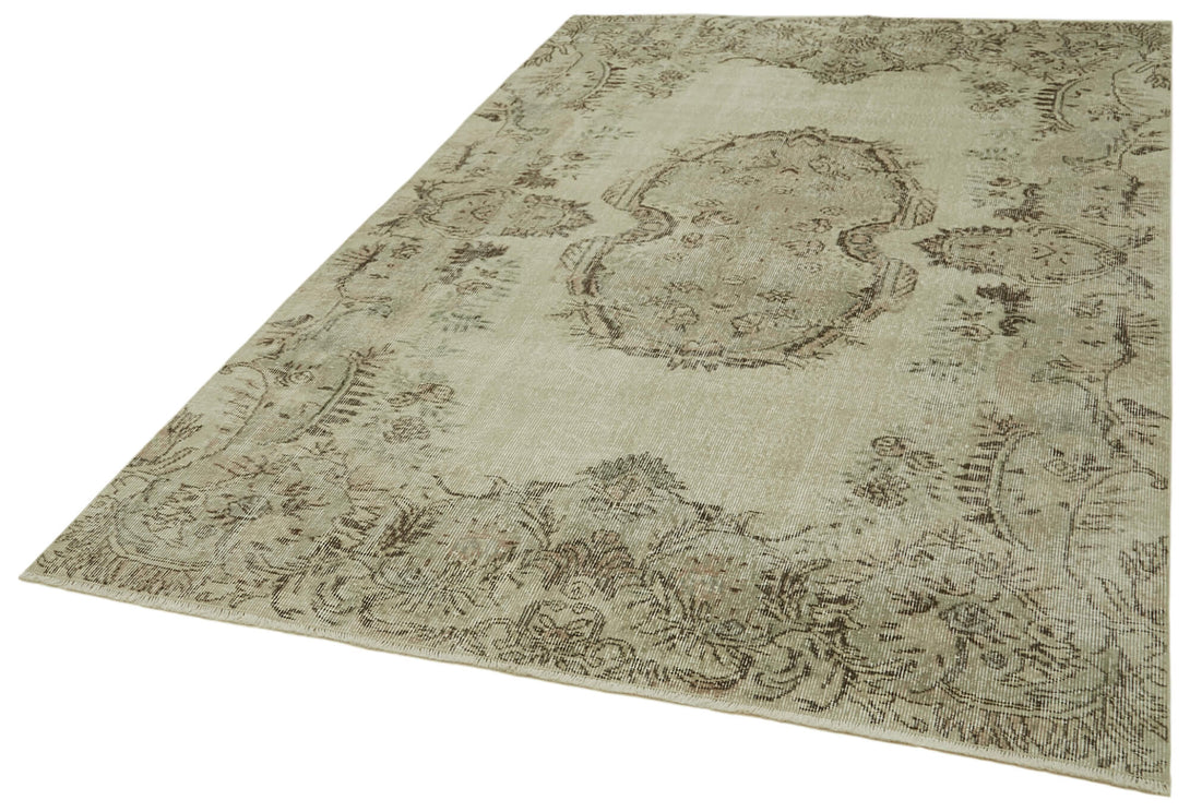 Handmade White Wash Area Rug > Design# OL-AC-41745 > Size: 5'-7" x 8'-8", Carpet Culture Rugs, Handmade Rugs, NYC Rugs, New Rugs, Shop Rugs, Rug Store, Outlet Rugs, SoHo Rugs, Rugs in USA
