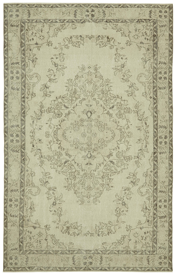 Handmade White Wash Area Rug > Design# OL-AC-41749 > Size: 6'-2" x 9'-8", Carpet Culture Rugs, Handmade Rugs, NYC Rugs, New Rugs, Shop Rugs, Rug Store, Outlet Rugs, SoHo Rugs, Rugs in USA