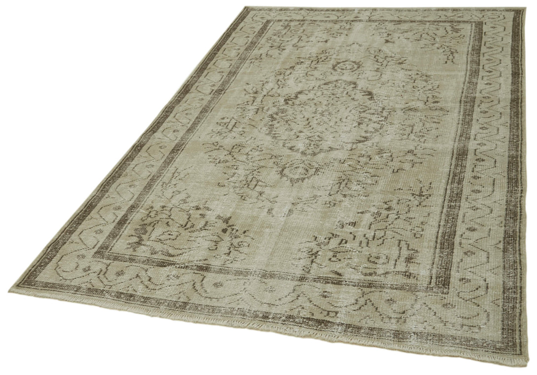Handmade White Wash Area Rug > Design# OL-AC-41751 > Size: 5'-2" x 8'-5", Carpet Culture Rugs, Handmade Rugs, NYC Rugs, New Rugs, Shop Rugs, Rug Store, Outlet Rugs, SoHo Rugs, Rugs in USA