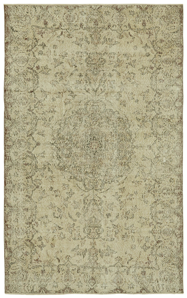 Handmade White Wash Area Rug > Design# OL-AC-41752 > Size: 6'-5" x 10'-3", Carpet Culture Rugs, Handmade Rugs, NYC Rugs, New Rugs, Shop Rugs, Rug Store, Outlet Rugs, SoHo Rugs, Rugs in USA
