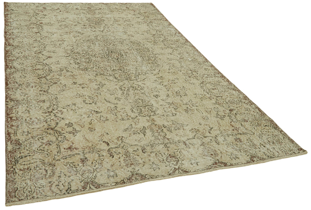 Handmade White Wash Area Rug > Design# OL-AC-41752 > Size: 6'-5" x 10'-3", Carpet Culture Rugs, Handmade Rugs, NYC Rugs, New Rugs, Shop Rugs, Rug Store, Outlet Rugs, SoHo Rugs, Rugs in USA