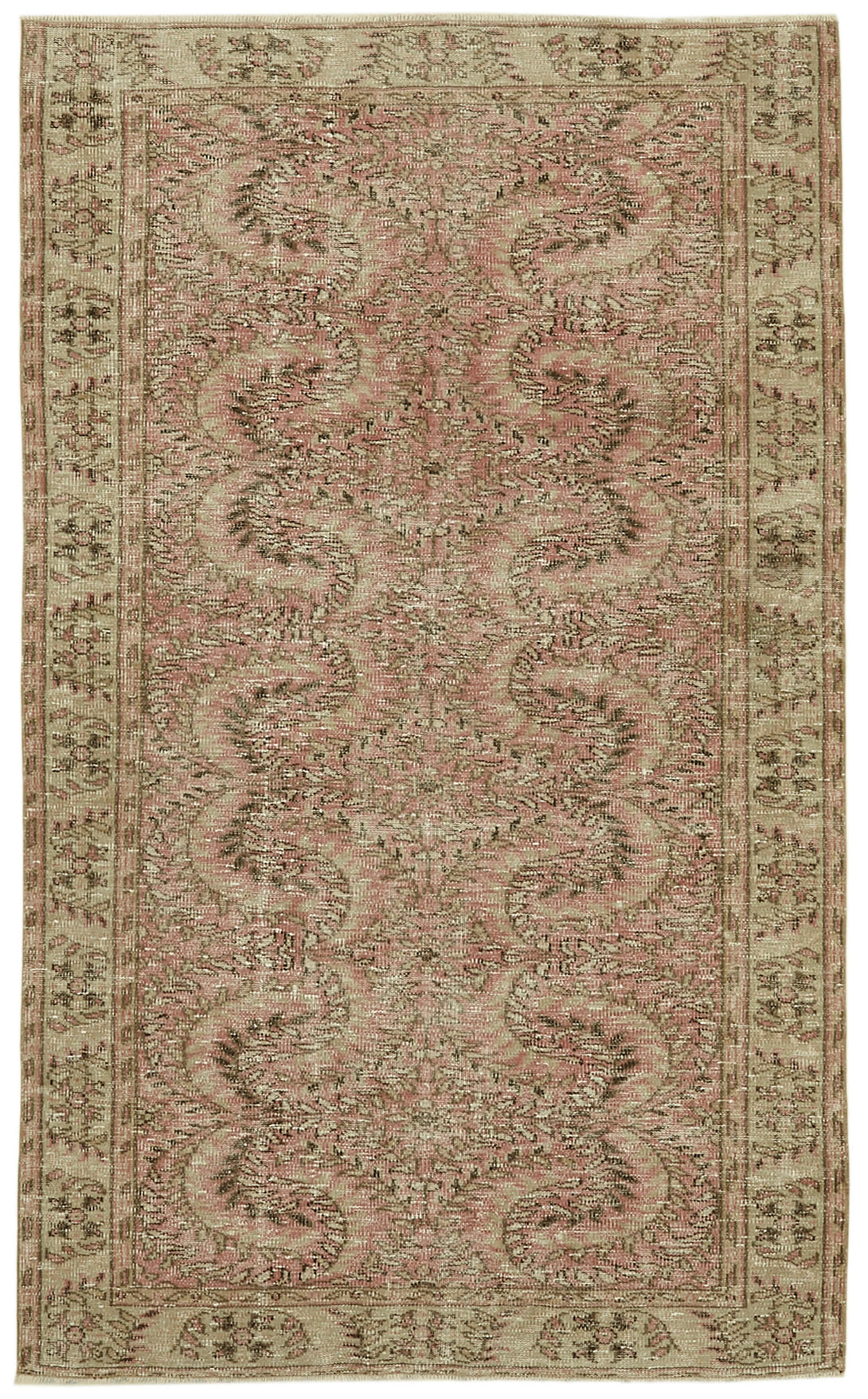 Handmade White Wash Area Rug > Design# OL-AC-41754 > Size: 4'-9" x 7'-10", Carpet Culture Rugs, Handmade Rugs, NYC Rugs, New Rugs, Shop Rugs, Rug Store, Outlet Rugs, SoHo Rugs, Rugs in USA