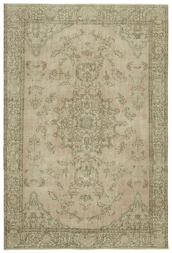 Handmade White Wash Area Rug > Design# OL-AC-41777 > Size: 6'-9" x 9'-11", Carpet Culture Rugs, Handmade Rugs, NYC Rugs, New Rugs, Shop Rugs, Rug Store, Outlet Rugs, SoHo Rugs, Rugs in USA