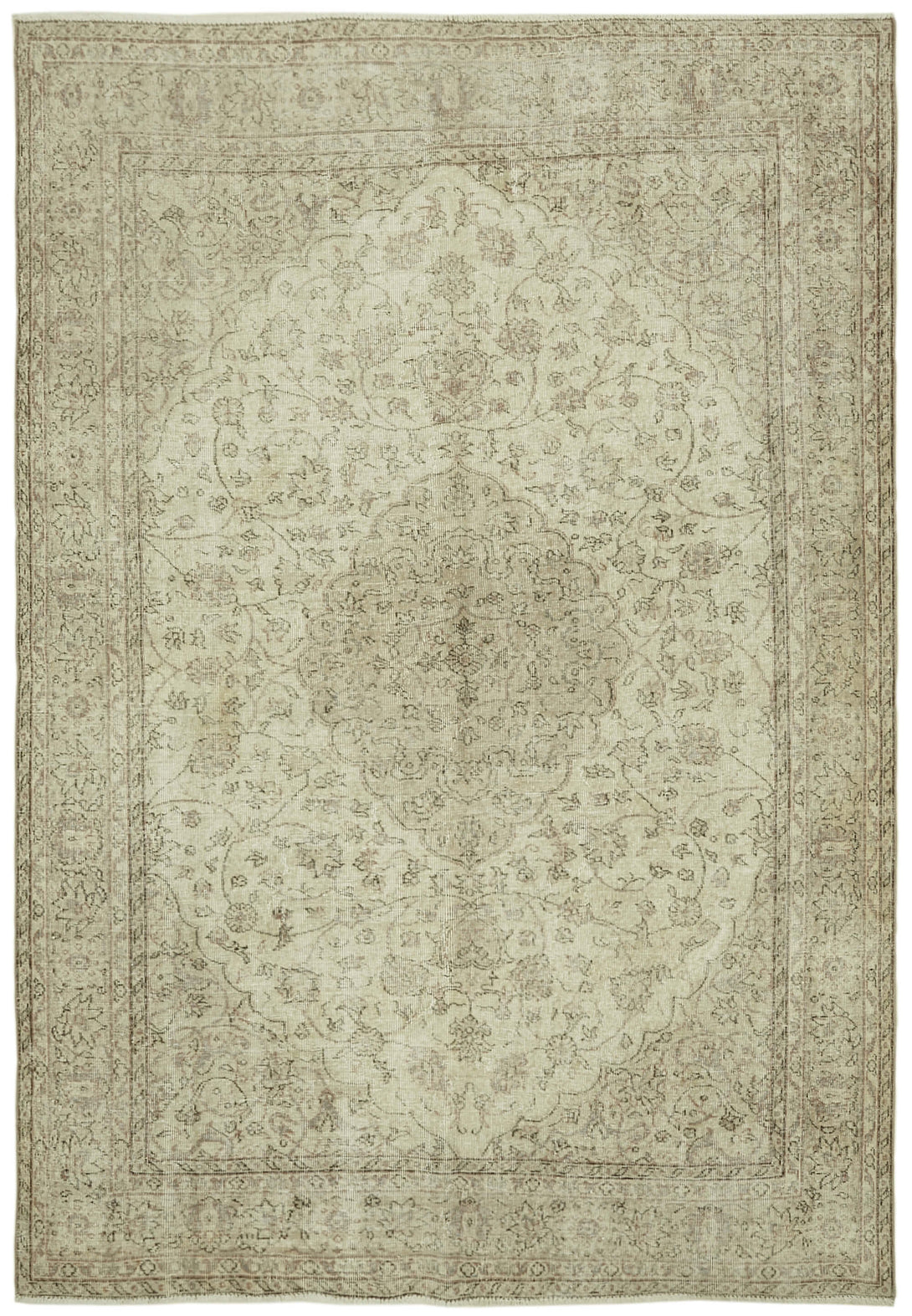 Handmade White Wash Area Rug > Design# OL-AC-41798 > Size: 6'-8" x 10'-0", Carpet Culture Rugs, Handmade Rugs, NYC Rugs, New Rugs, Shop Rugs, Rug Store, Outlet Rugs, SoHo Rugs, Rugs in USA