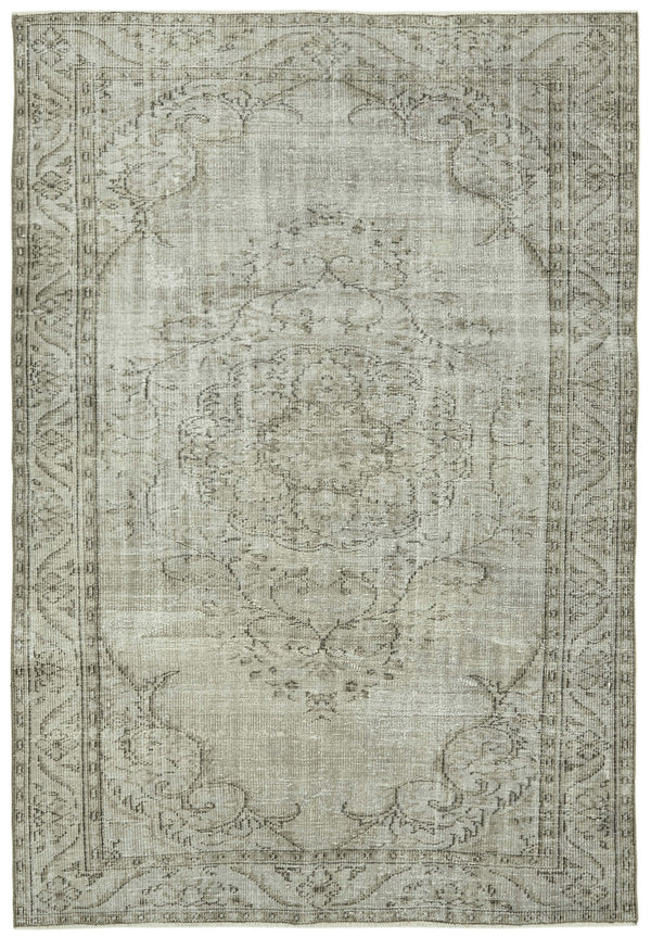 Handmade White Wash Area Rug > Design# OL-AC-41804 > Size: 5'-11" x 8'-6", Carpet Culture Rugs, Handmade Rugs, NYC Rugs, New Rugs, Shop Rugs, Rug Store, Outlet Rugs, SoHo Rugs, Rugs in USA