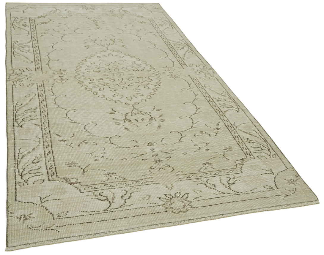 Handmade White Wash Area Rug > Design# OL-AC-41807 > Size: 4'-7" x 8'-9", Carpet Culture Rugs, Handmade Rugs, NYC Rugs, New Rugs, Shop Rugs, Rug Store, Outlet Rugs, SoHo Rugs, Rugs in USA