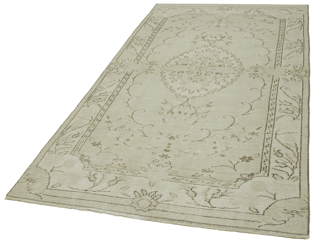 Handmade White Wash Area Rug > Design# OL-AC-41807 > Size: 4'-7" x 8'-9", Carpet Culture Rugs, Handmade Rugs, NYC Rugs, New Rugs, Shop Rugs, Rug Store, Outlet Rugs, SoHo Rugs, Rugs in USA