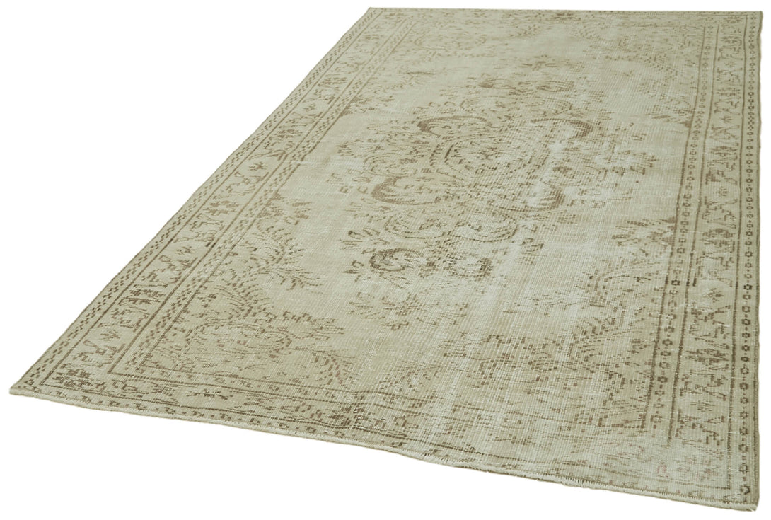 Handmade White Wash Area Rug > Design# OL-AC-41810 > Size: 5'-3" x 8'-4", Carpet Culture Rugs, Handmade Rugs, NYC Rugs, New Rugs, Shop Rugs, Rug Store, Outlet Rugs, SoHo Rugs, Rugs in USA