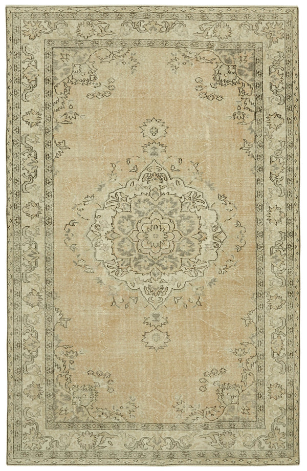 Handmade White Wash Area Rug > Design# OL-AC-41825 > Size: 5'-8" x 8'-7", Carpet Culture Rugs, Handmade Rugs, NYC Rugs, New Rugs, Shop Rugs, Rug Store, Outlet Rugs, SoHo Rugs, Rugs in USA