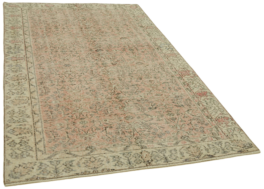 Handmade White Wash Area Rug > Design# OL-AC-41828 > Size: 4'-7" x 7'-9", Carpet Culture Rugs, Handmade Rugs, NYC Rugs, New Rugs, Shop Rugs, Rug Store, Outlet Rugs, SoHo Rugs, Rugs in USA
