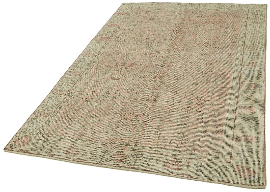 Handmade White Wash Area Rug > Design# OL-AC-41828 > Size: 4'-7" x 7'-9", Carpet Culture Rugs, Handmade Rugs, NYC Rugs, New Rugs, Shop Rugs, Rug Store, Outlet Rugs, SoHo Rugs, Rugs in USA
