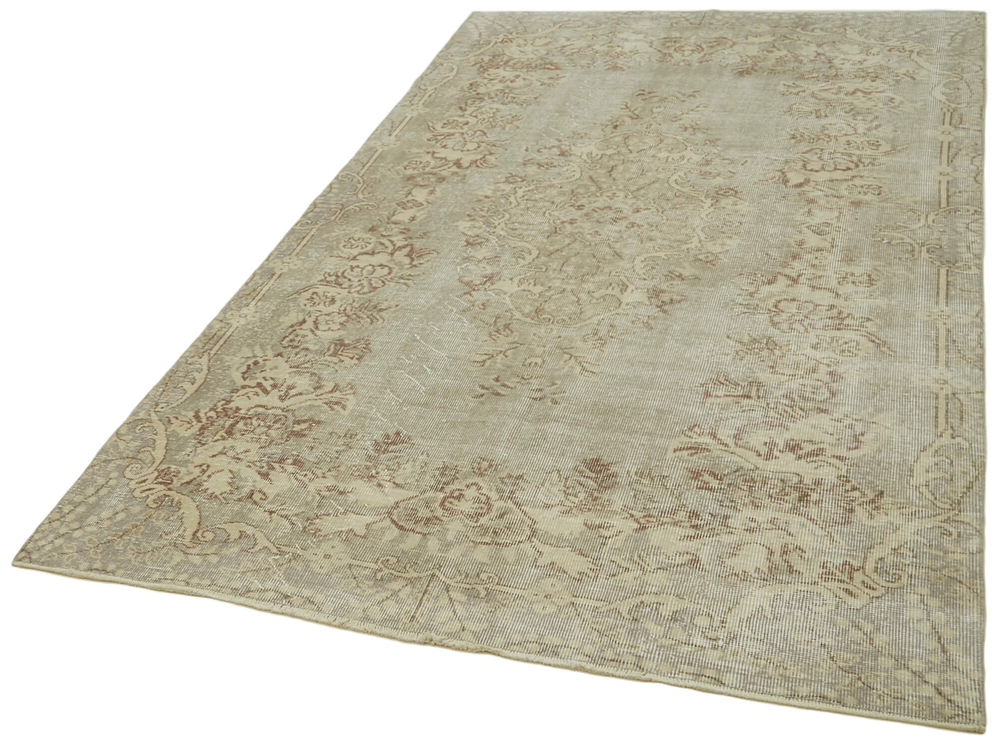 Handmade White Wash Area Rug > Design# OL-AC-41830 > Size: 5'-1" x 8'-11", Carpet Culture Rugs, Handmade Rugs, NYC Rugs, New Rugs, Shop Rugs, Rug Store, Outlet Rugs, SoHo Rugs, Rugs in USA