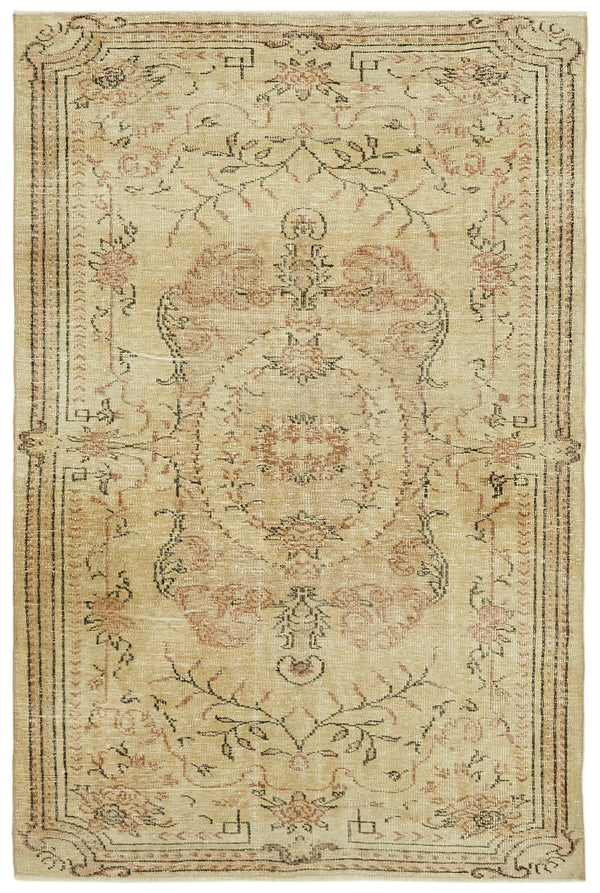 Handmade White Wash Area Rug > Design# OL-AC-41840 > Size: 5'-4" x 8'-1", Carpet Culture Rugs, Handmade Rugs, NYC Rugs, New Rugs, Shop Rugs, Rug Store, Outlet Rugs, SoHo Rugs, Rugs in USA
