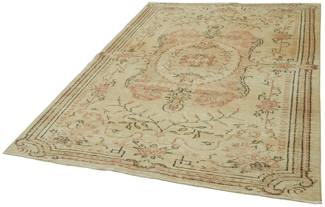 Handmade White Wash Area Rug > Design# OL-AC-41840 > Size: 5'-4" x 8'-1", Carpet Culture Rugs, Handmade Rugs, NYC Rugs, New Rugs, Shop Rugs, Rug Store, Outlet Rugs, SoHo Rugs, Rugs in USA