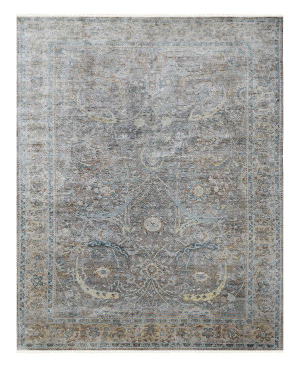 Hand Knotted Traditional Sultanabad Area Rug > Design# SB56024 > Size: 7'-9" x 10'-1"