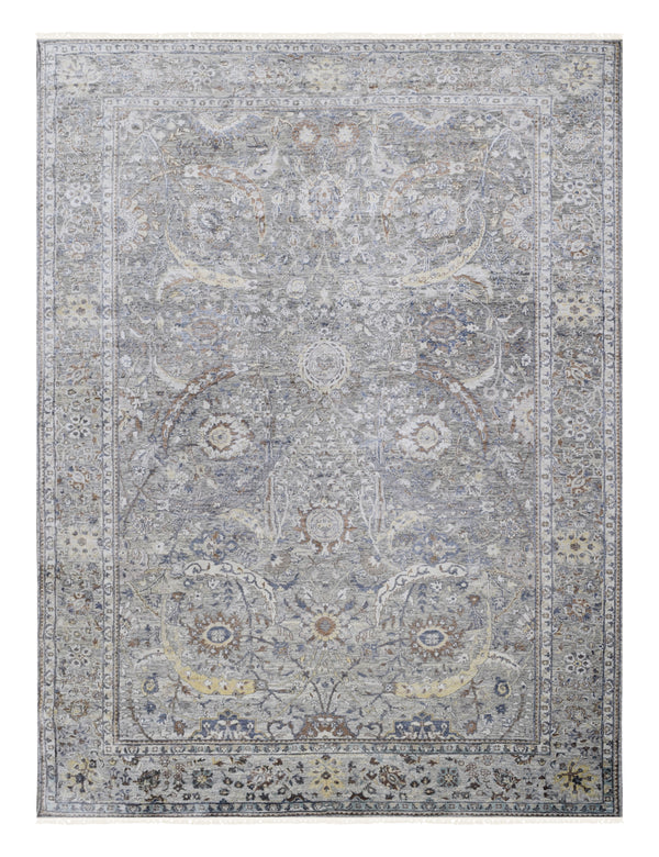 Hand Knotted Traditional Sultanabad Area Rug > Design# SB56022 > Size: 8'-10" x 11'-7"