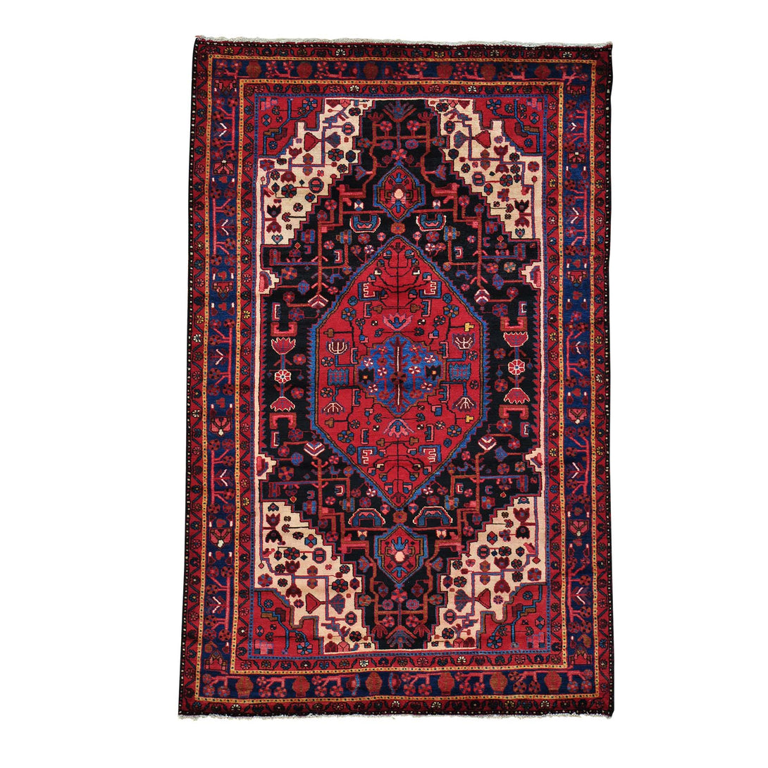 Handmade Persian Rectangle Rug > Design# SH25969 > Size: 5'-1" x 8'-0" [ONLINE ONLY]