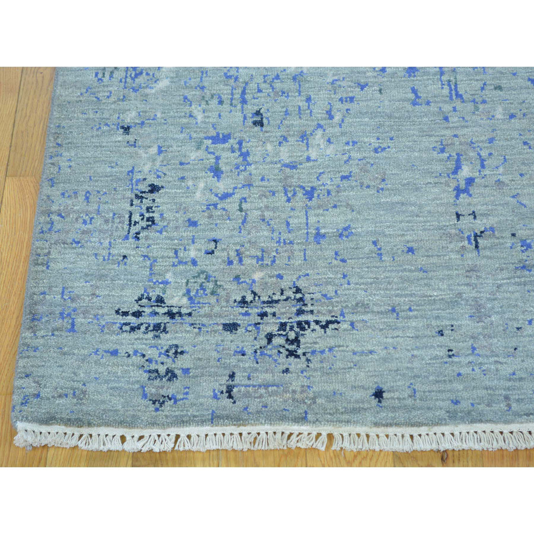 Handmade Transitional Rectangle Rug > Design# SH27140 > Size: 3'-1" x 5'-2" [ONLINE ONLY]