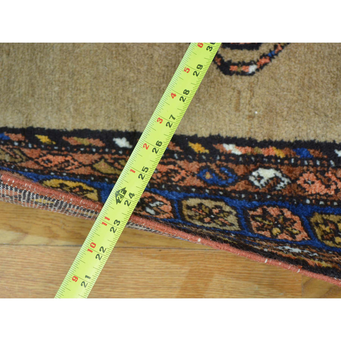 Handmade Antique Runner Rug > Design# SH27177 > Size: 3'-9" x 14'-4" [ONLINE ONLY]