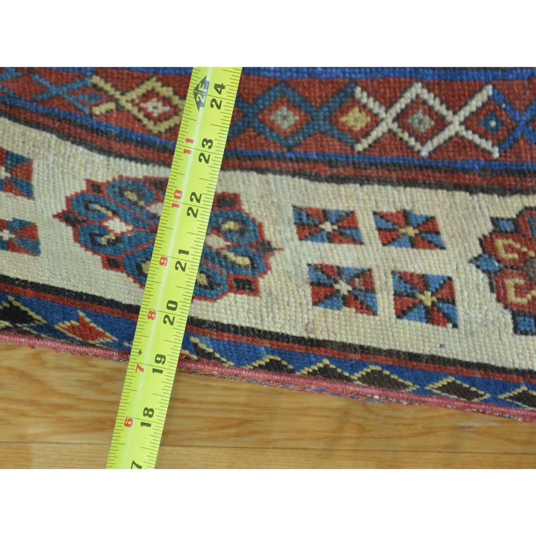 Handmade Antique Runner Rug > Design# SH28228 > Size: 4'-0" x 9'-0" [ONLINE ONLY]