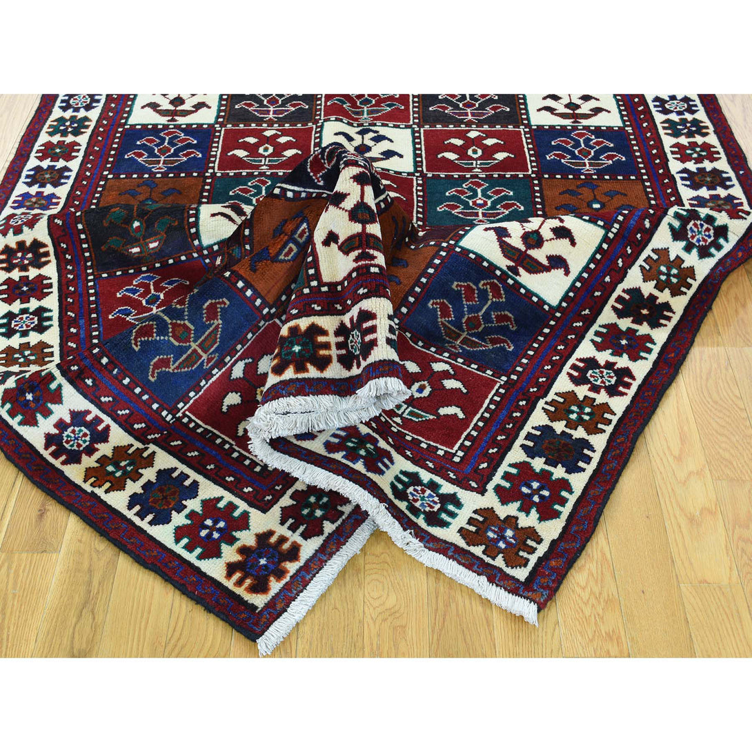 Handmade Persian Runner Rug > Design# SH32269 > Size: 4'-10" x 9'-2" [ONLINE ONLY]
