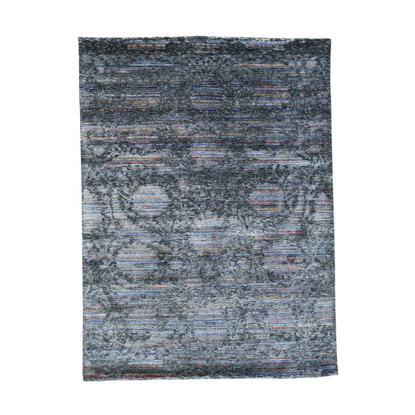 Handmade Modern and Contemporary Rectangle Rug > Design# SH33971 > Size: 5'-10" x 7'-10" [ONLINE ONLY]