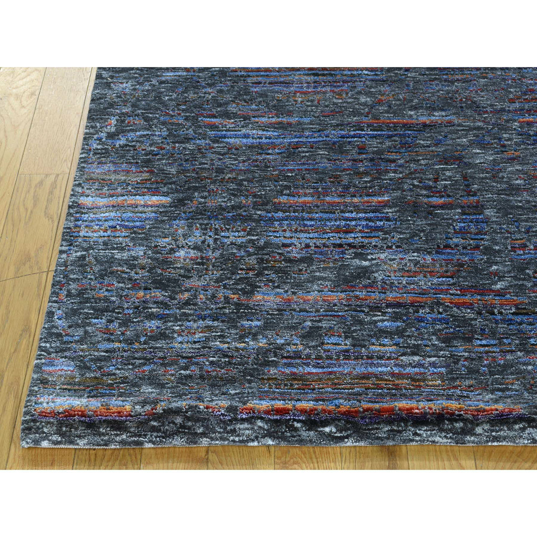 Handmade Modern and Contemporary Rectangle Rug > Design# SH33971 > Size: 5'-10" x 7'-10" [ONLINE ONLY]