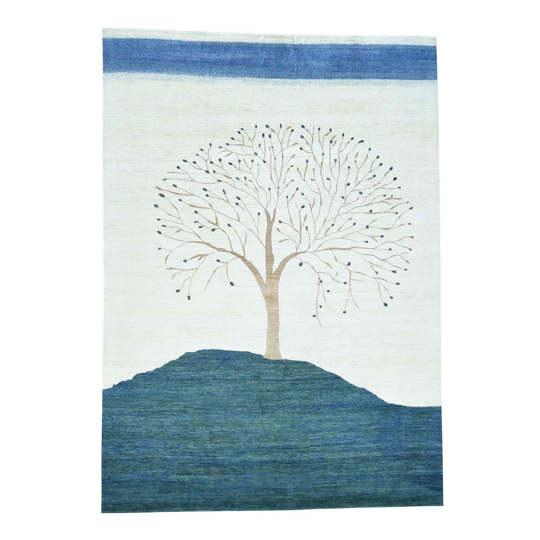 Handmade Transitional Rectangle Rug > Design# SH35812 > Size: 9'-8" x 13'-8" [ONLINE ONLY]