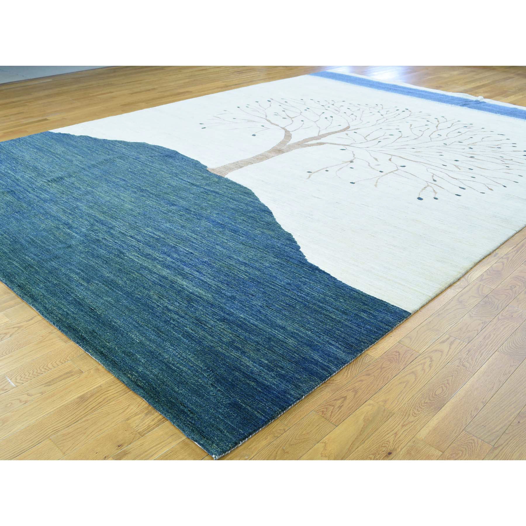 Handmade Transitional Rectangle Rug > Design# SH35812 > Size: 9'-8" x 13'-8" [ONLINE ONLY]