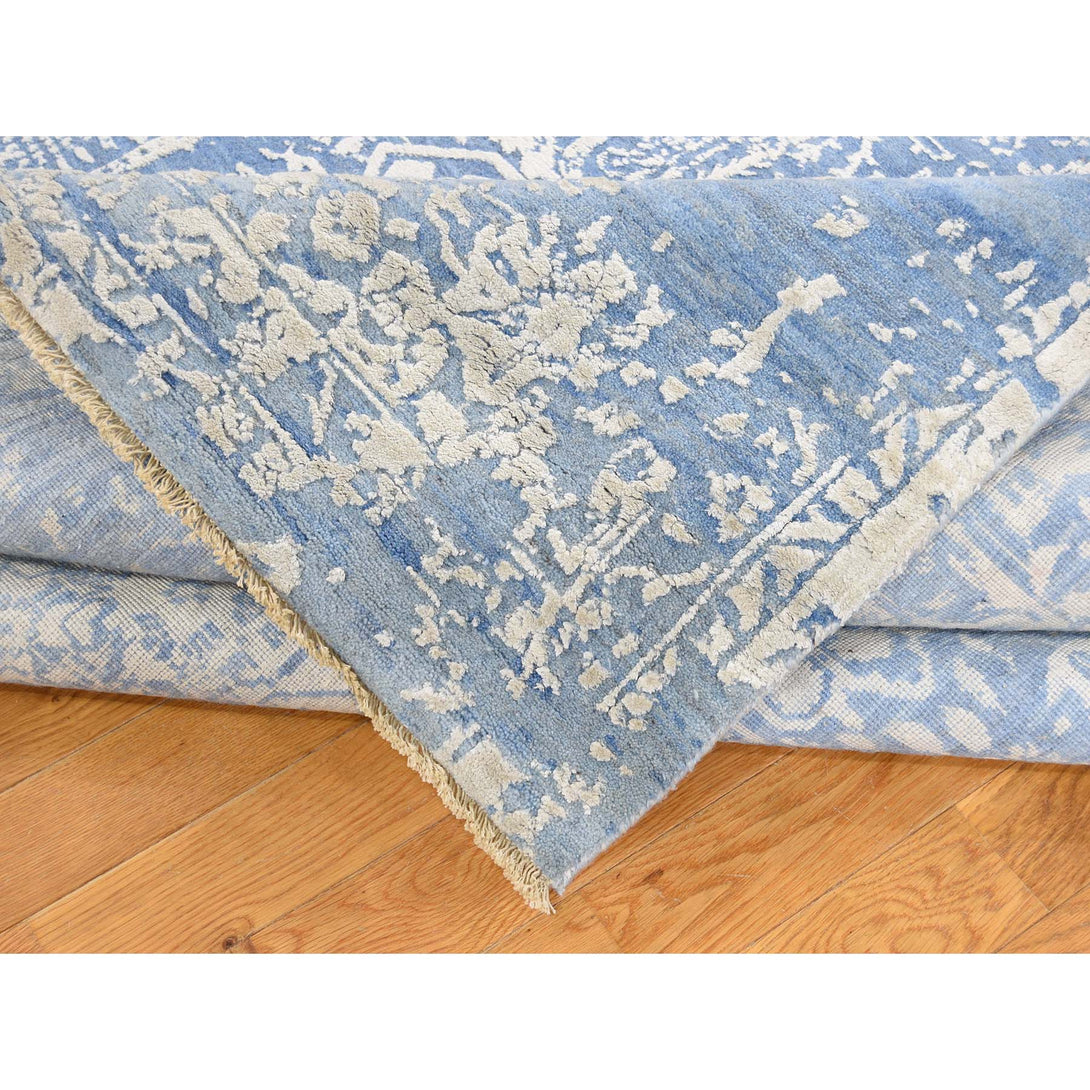 Handmade Transitional Rectangle Rug > Design# SH39562 > Size: 9'-2" x 12'-1" [ONLINE ONLY]
