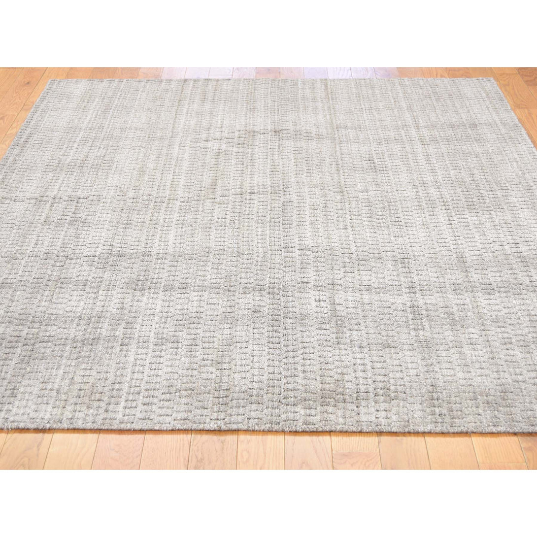 Handmade Modern and Contemporary Rectangle Rug > Design# SH39822 > Size: 5'-0" x 7'-0" [ONLINE ONLY]