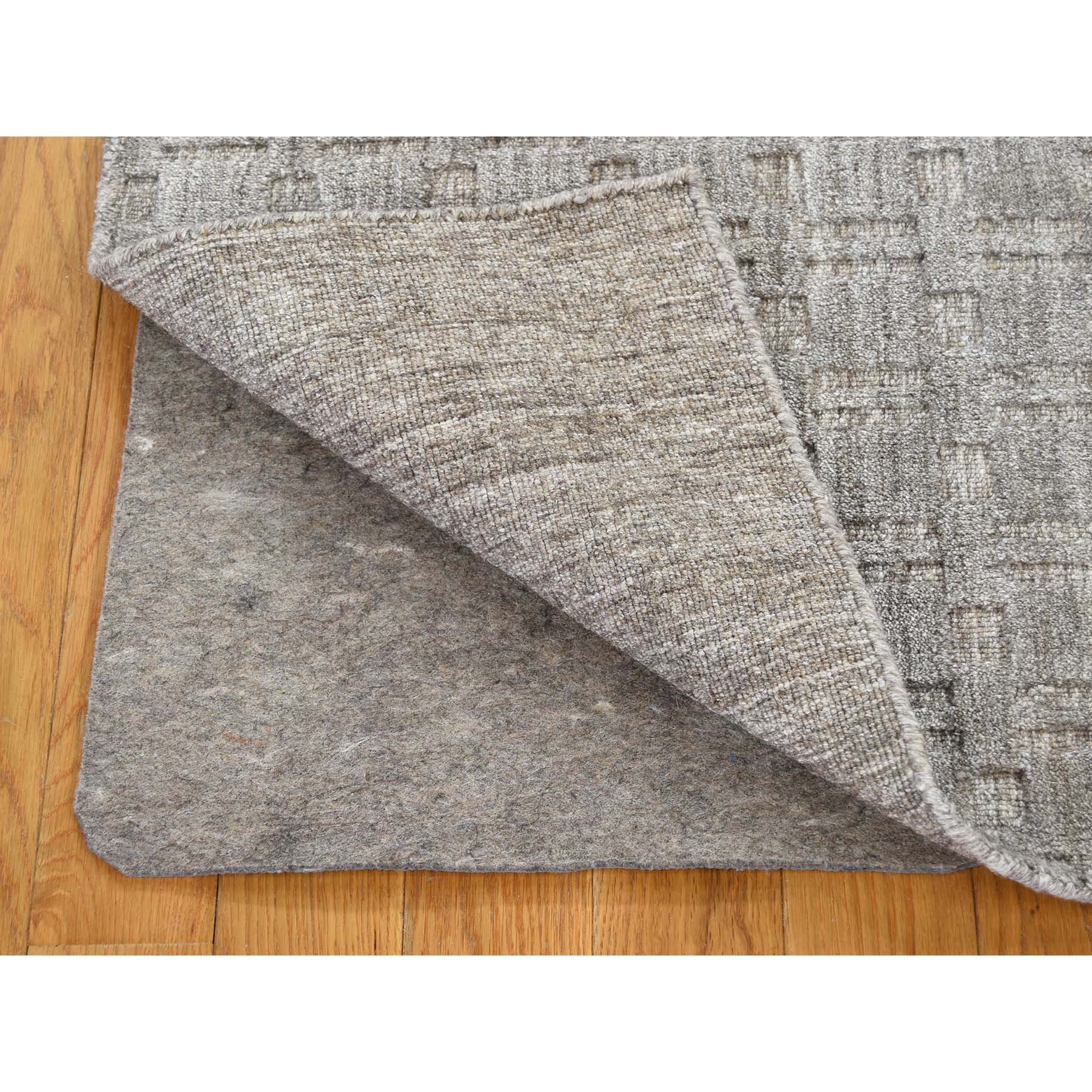 Handmade Modern and Contemporary Rectangle Rug > Design# SH39825 > Size: 5'-0" x 7'-2" [ONLINE ONLY]
