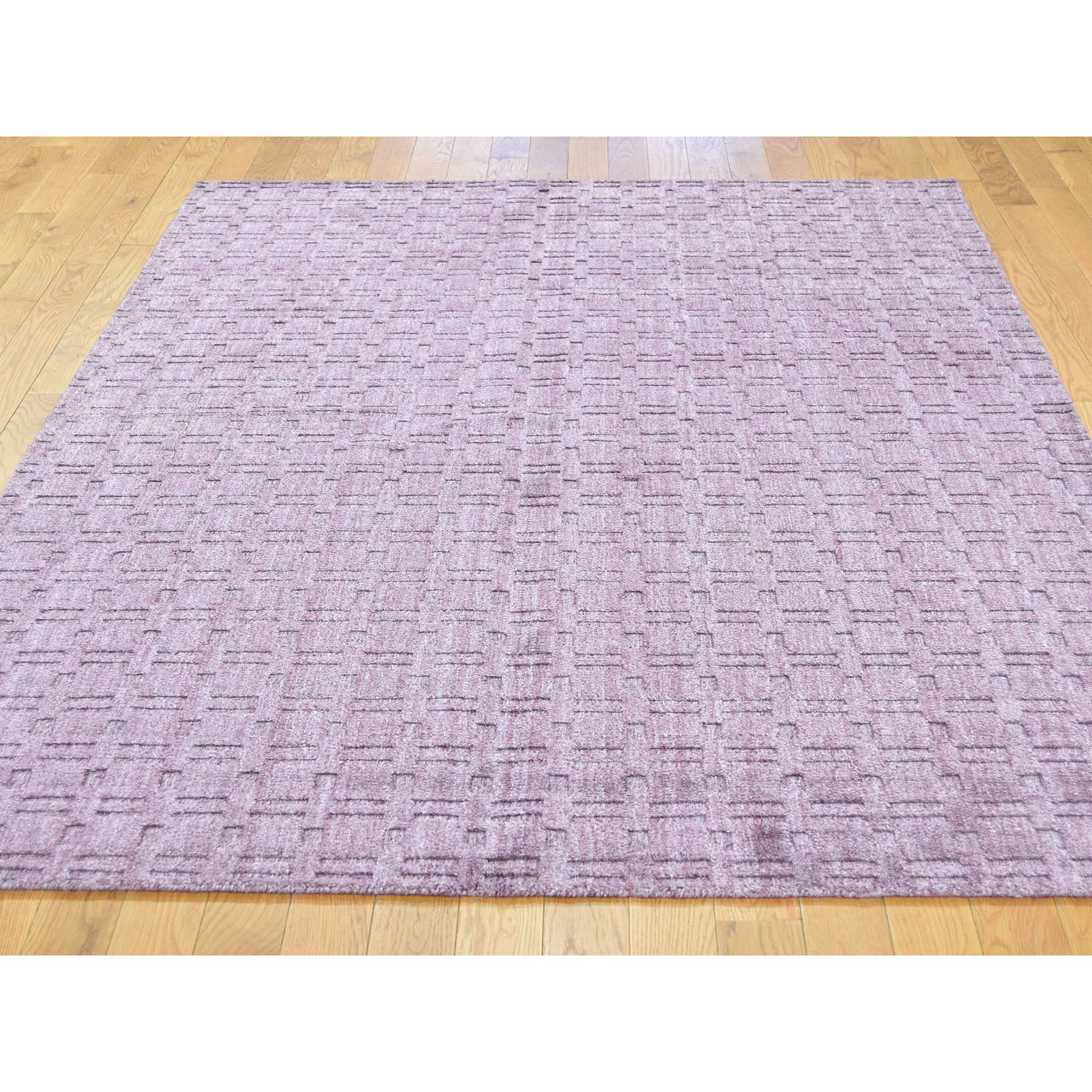 Handmade Modern and Contemporary Rectangle Rug > Design# SH39829 > Size: 5'-0" x 7'-0" [ONLINE ONLY]