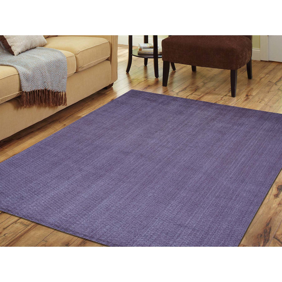 Handmade Modern and Contemporary Rectangle Rug > Design# SH40086 > Size: 8'-0" x 10'-1" [ONLINE ONLY]