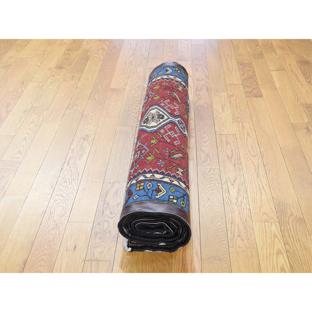 Handmade Fine Oriental Runner Rug > Design# SH40224 > Size: 3'-4" x 6'-8" [ONLINE ONLY]