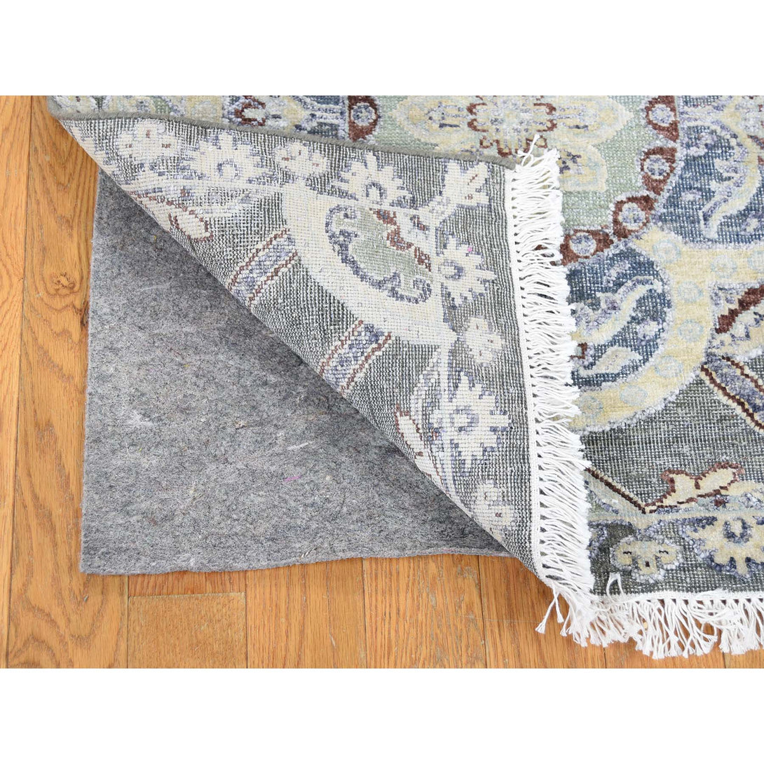 Handmade Modern and Contemporary Rectangle Rug > Design# SH40568 > Size: 2'-6" x 12'-0" [ONLINE ONLY]