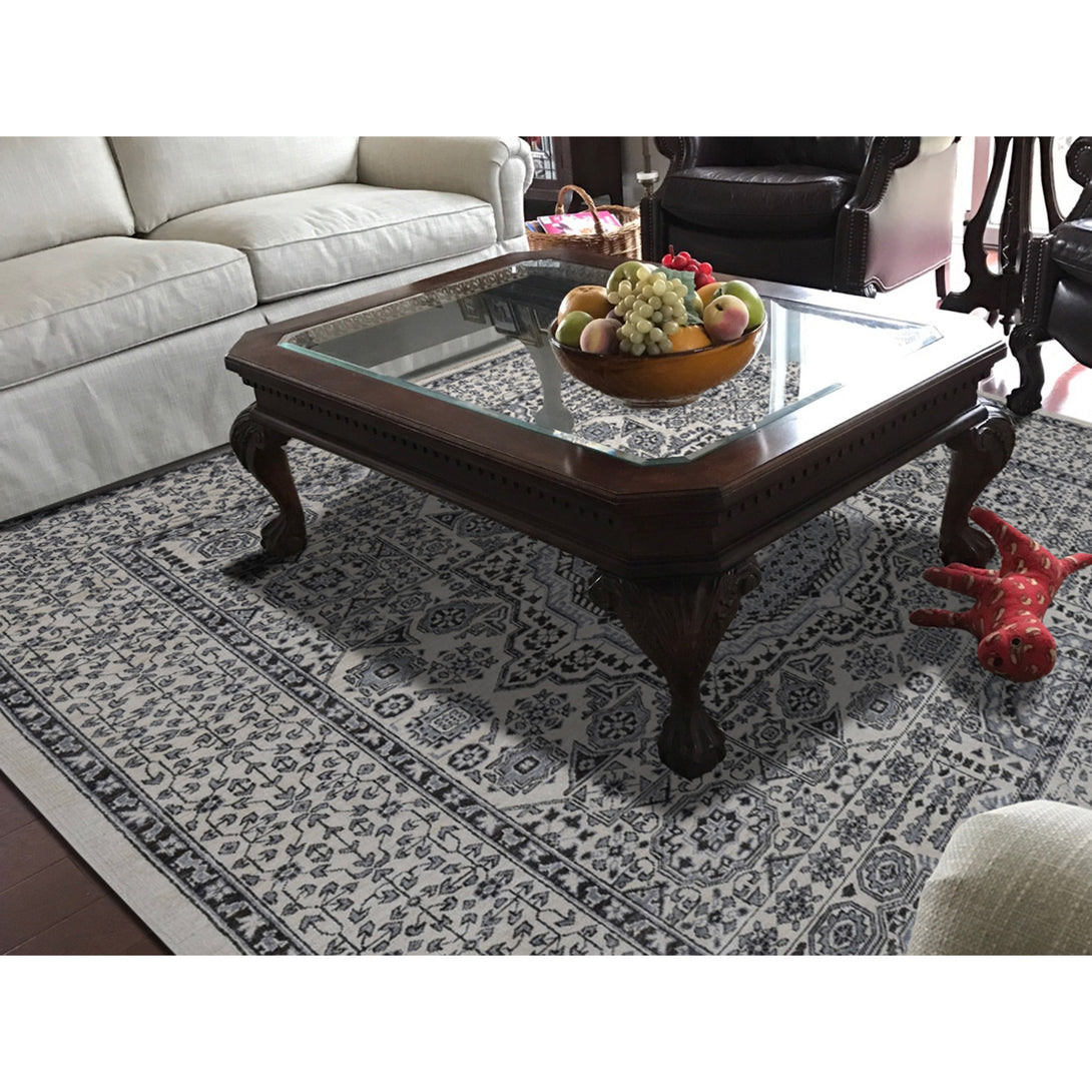 Handmade Mamluk Rectangle Rug > Design# SH40674 > Size: 8'-3" x 10'-0" [ONLINE ONLY]