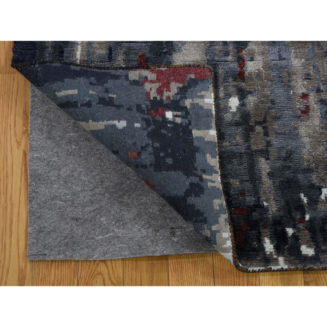 Handmade Modern and Contemporary Rectangle Rug > Design# SH40796 > Size: 8'-0" x 9'-8" [ONLINE ONLY]