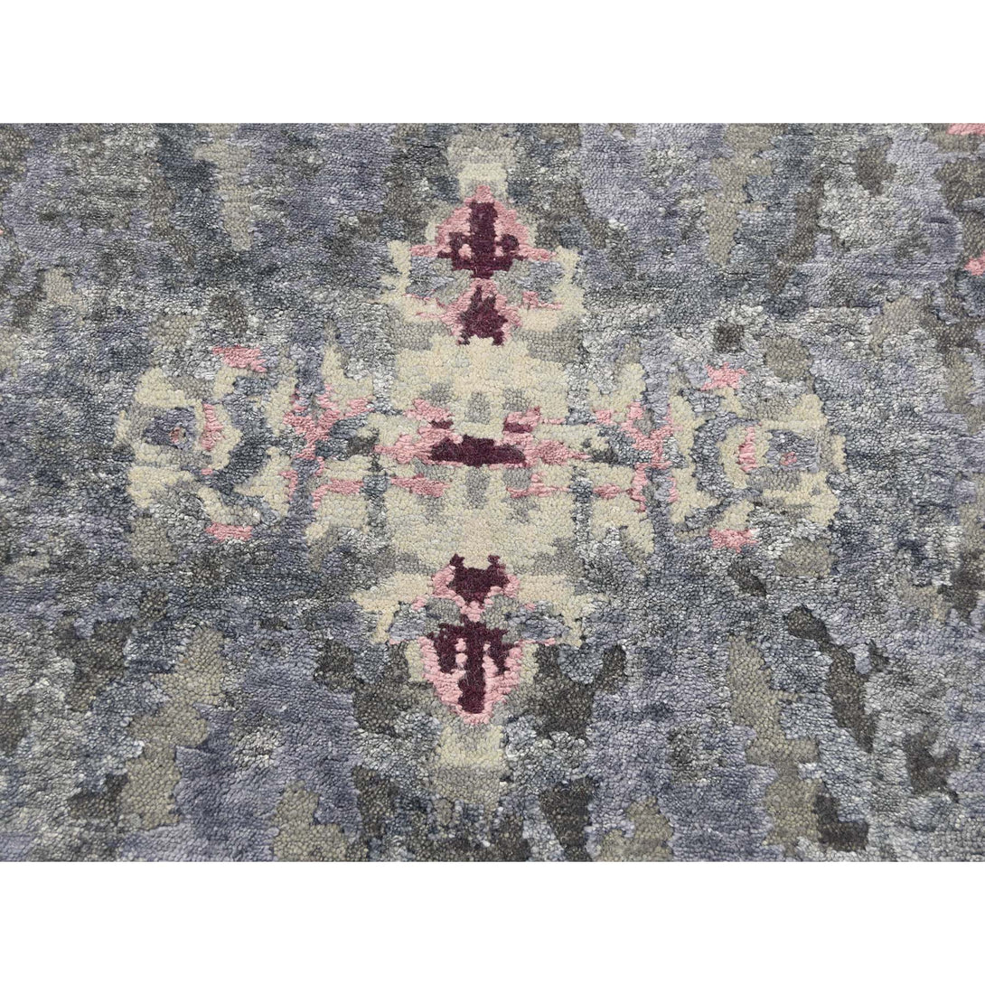 Handmade Modern and Contemporary Rectangle Rug > Design# SH41060 > Size: 6'-0" x 8'-10" [ONLINE ONLY]
