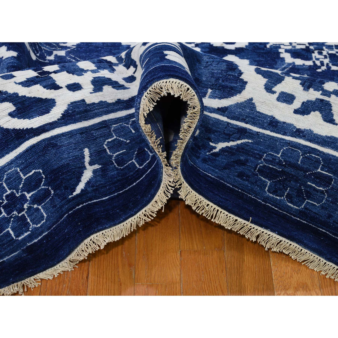 Handmade Transitional Rectangle Rug > Design# SH41494 > Size: 12'-0" x 15'-2" [ONLINE ONLY]