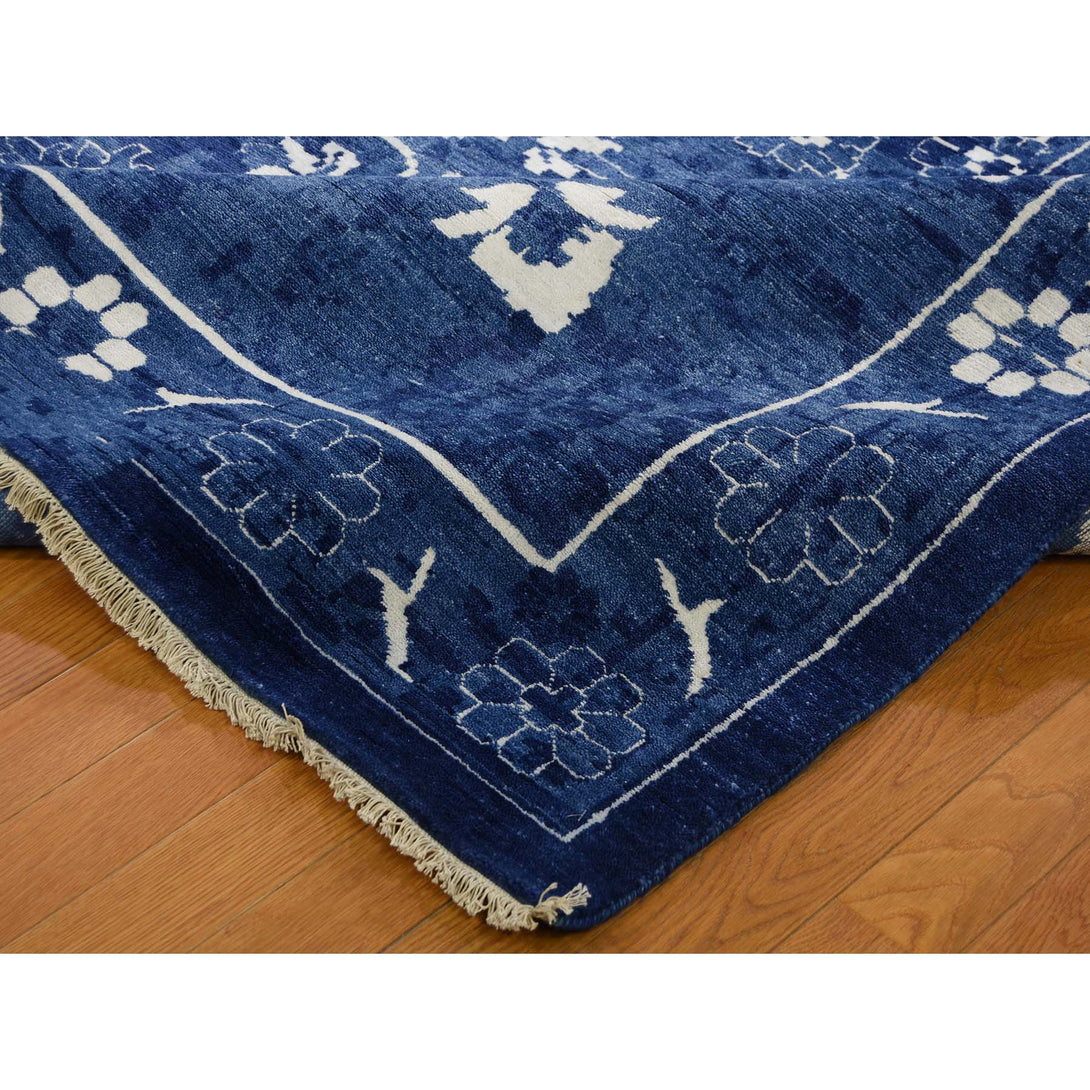 Handmade Transitional Rectangle Rug > Design# SH41494 > Size: 12'-0" x 15'-2" [ONLINE ONLY]