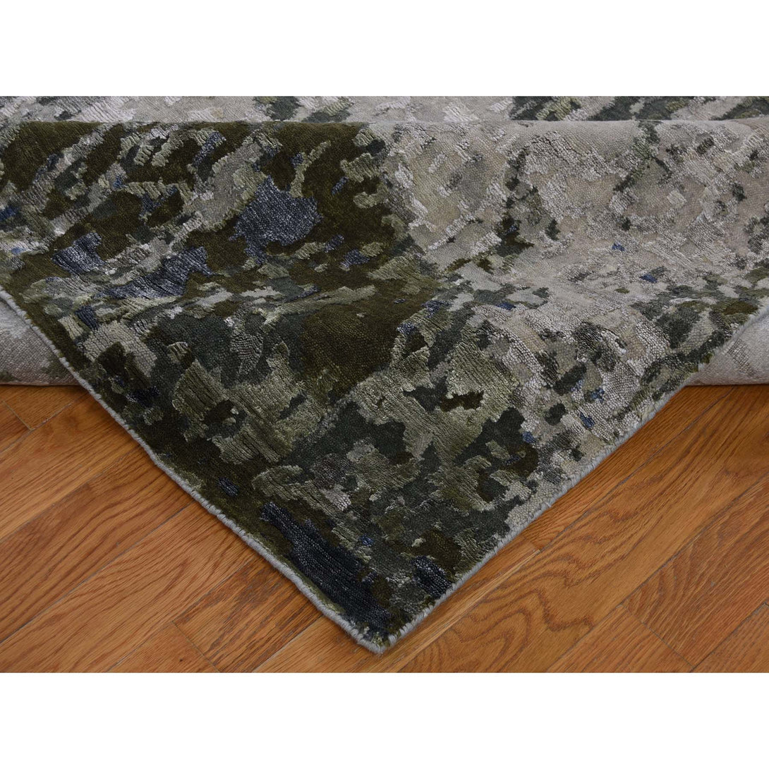 Handmade Modern and Contemporary Rectangle Rug > Design# SH41797 > Size: 10'-1" x 13'-10" [ONLINE ONLY]