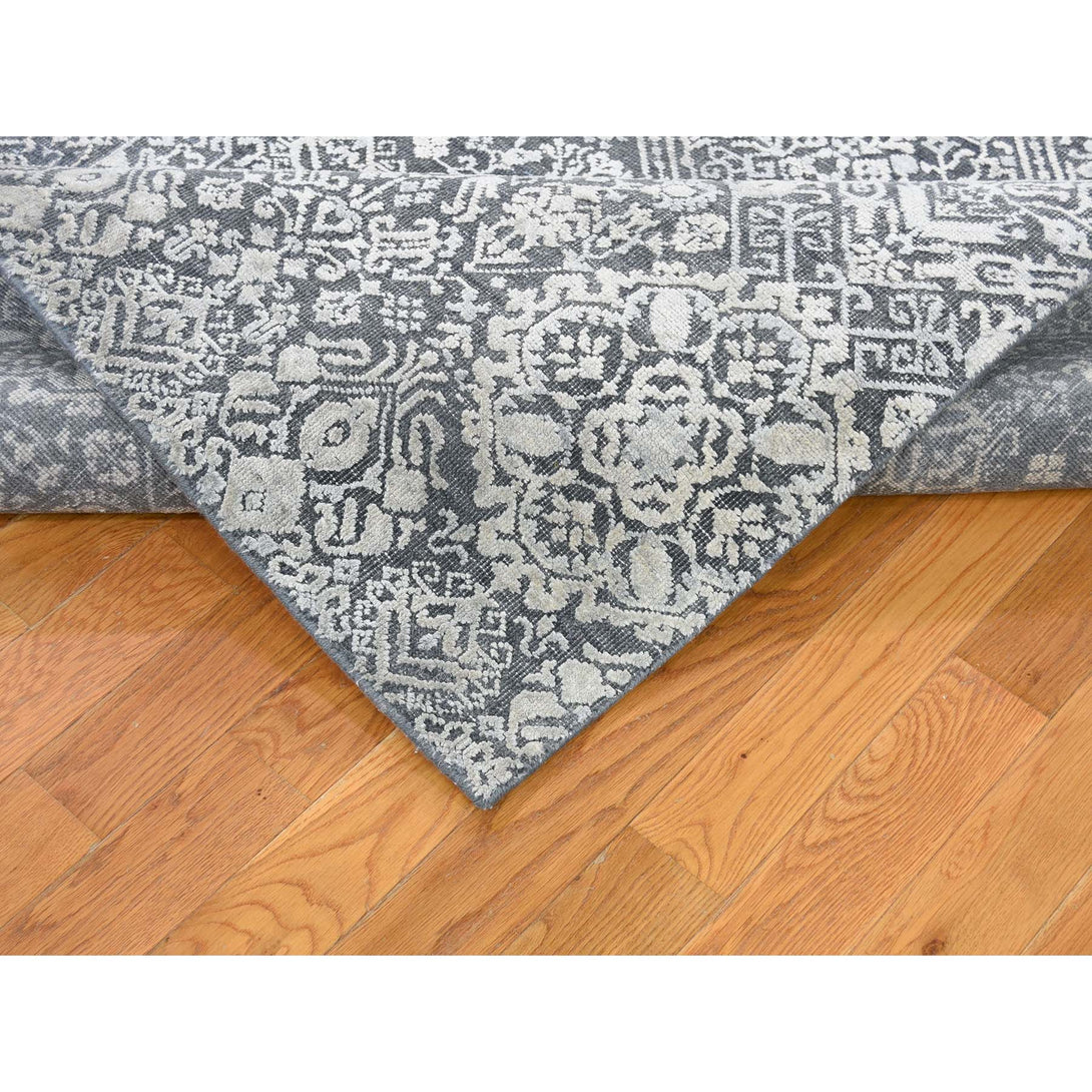 Handmade Modern and Contemporary Rectangle Rug > Design# SH42819 > Size: 9'-0" x 12'-2" [ONLINE ONLY]
