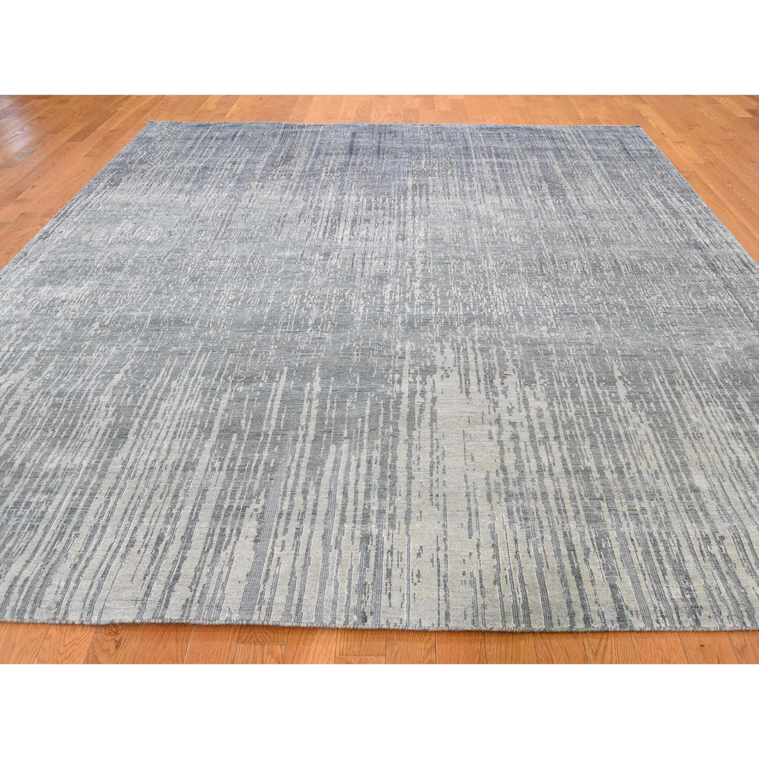 Handmade Modern and Contemporary Rectangle Rug > Design# SH43411 > Size: 8'-0" x 10'-4" [ONLINE ONLY]