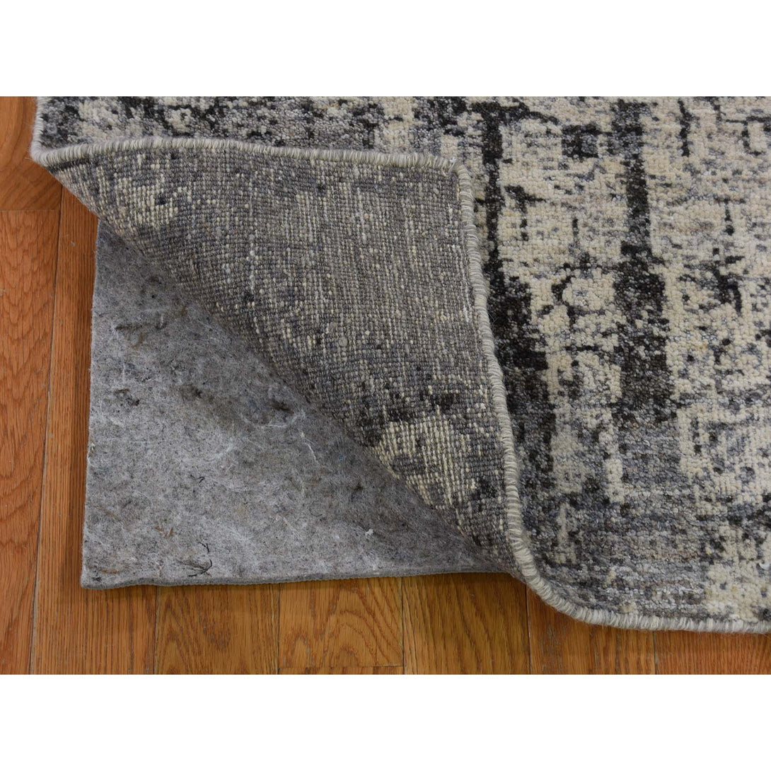 Handmade Modern and Contemporary Rectangle Rug > Design# SH43586 > Size: 4'-0" x 6'-3" [ONLINE ONLY]