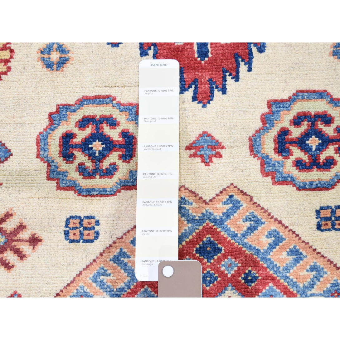 Handmade Kazak Rectangle Rug > Design# SH44451 > Size: 3'-0" x 4'-7" [ONLINE ONLY]