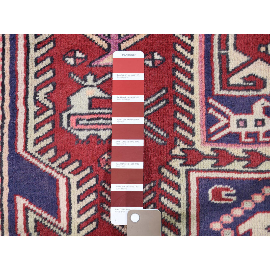 Handmade Persian Runner Rug > Design# SH44550 > Size: 3'-8" x 10'-0" [ONLINE ONLY]