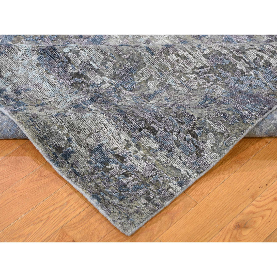 Handmade Modern and Contemporary Rectangle Rug > Design# SH44624 > Size: 7'-10" x 9'-9" [ONLINE ONLY]