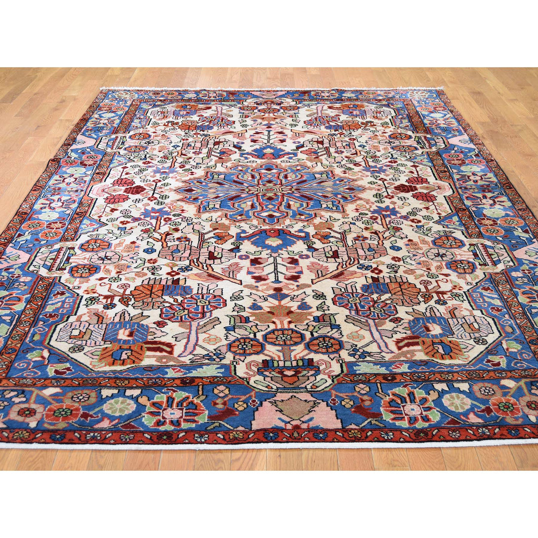 Handmade Persian Rectangle Rug > Design# SH44643 > Size: 6'-7" x 9'-7" [ONLINE ONLY]