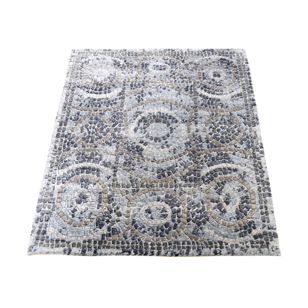 Handmade Modern and Contemporary Rectangle Rug > Design# SH45275 > Size: 2'-2" x 2'-10" [ONLINE ONLY]